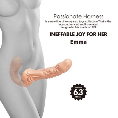 Dobbeltpenetrering Strap-On BAILE EMMA