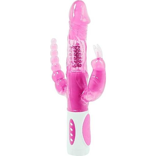 Vibrador BAILE ROTATIONS Pretty Bunny med rotasjon