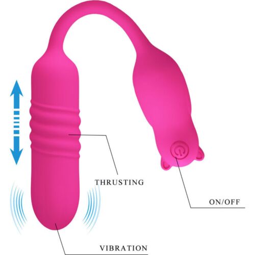 Vibrator Pretty Love Nobikuma med tre vibrasjonsfunksjoner