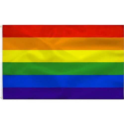 Tilbehør PRIDE Regnbueflagg 90x150 cm