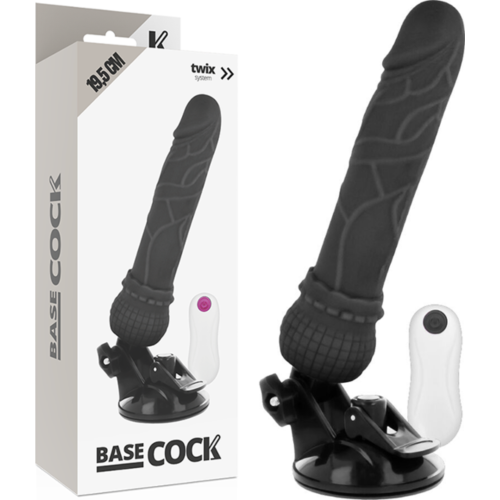Vibrador Vibrator Basecock 19.5 cm med fjernkontroll