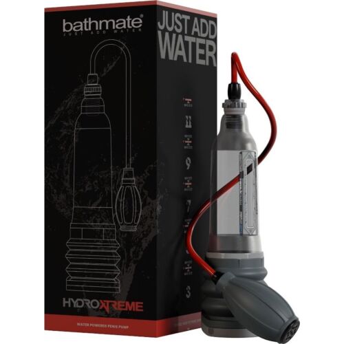 Penisforstørringspumpe BATHMATE Hydroxtreme 6 med håndpumpe