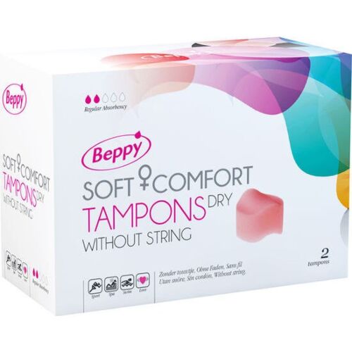 Tamponer Beppy Soft-Comfort uten snor for menstruasjon
