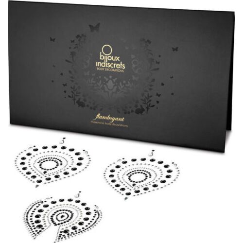 Tilbehør BIJOUX DESIRE METALLIQUE Flamboyant Black & Silver