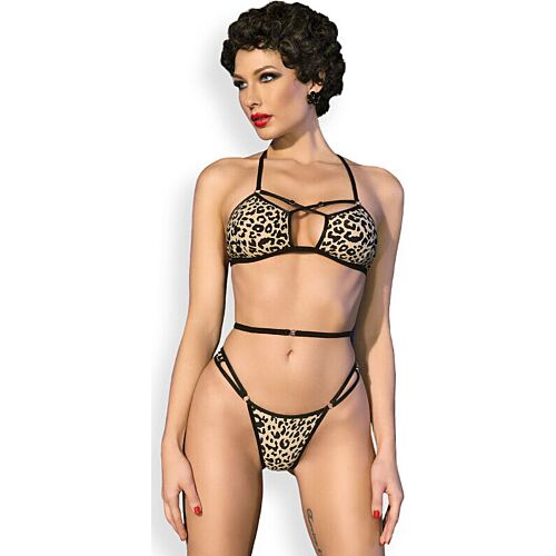 Bikini CHILIROSE CR 4497 Justerbar Leopard