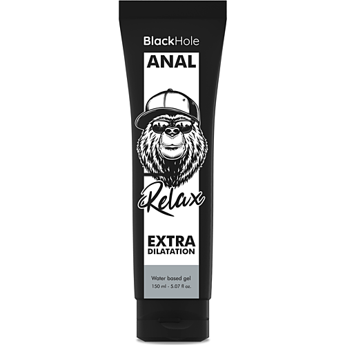 Lubrikant BLACK HOLE - WATER BASE GEL ANAL DILATION 150 ML