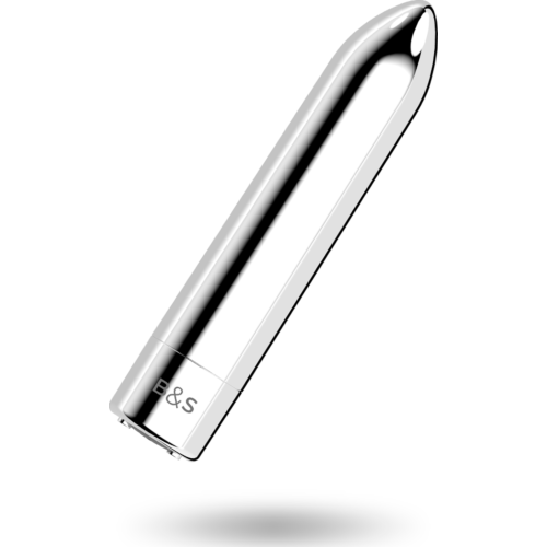 Vibrerende kule BLACK&SILVER KAILAN 2 med magnetlading