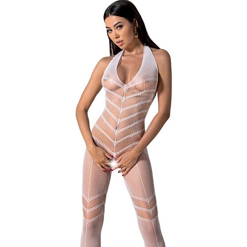 Bodystocking PASSION BS100 med sexy design