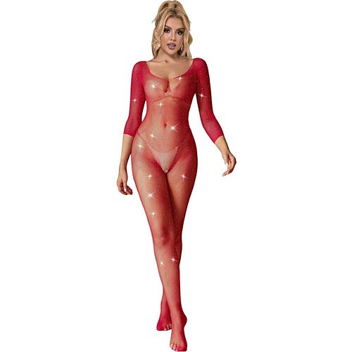 Bodystocking SUBBLIME 952419 med diamanter lang erme
