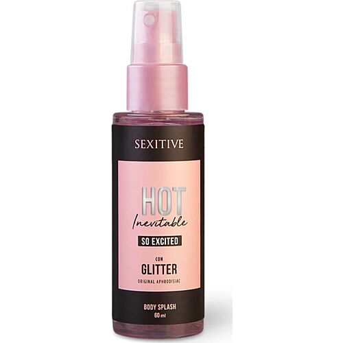 Body Splash SEXITIVE Hot Inevitable So Excited med glitter