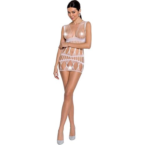 Bodystocking Bodystocking BS089 med blonder og gjennomsiktighet