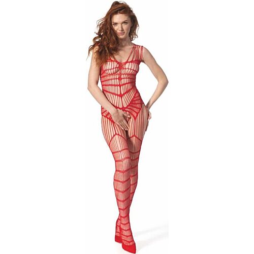 Bodystocking PASSION WOMAN BODYSTOCKINGS Rød