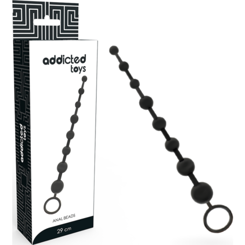 Anal Perler ADDICTED TOYS 29 CM med avtagbar ring