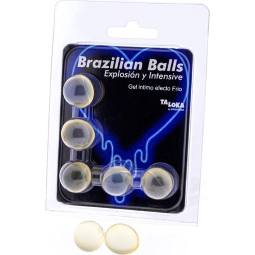 Kald Effekt Gel fra TALOKA med 5 Brasilianske Kuler