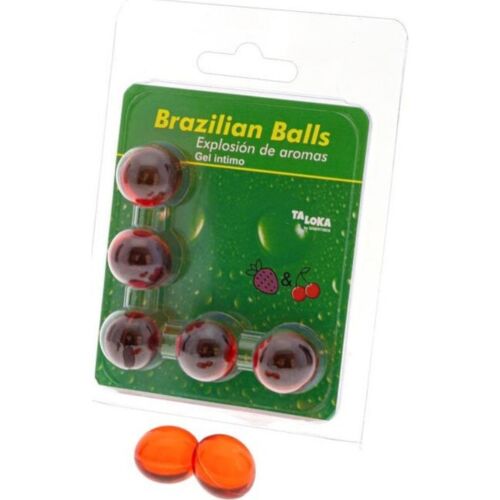 Brazilian Balls TALOKA 5 med jordbær og kirsebær