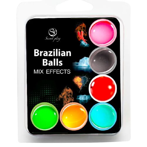 Brazilianske Kuler SECRETPLAY COSMETIC 6 Pakke med Smaker