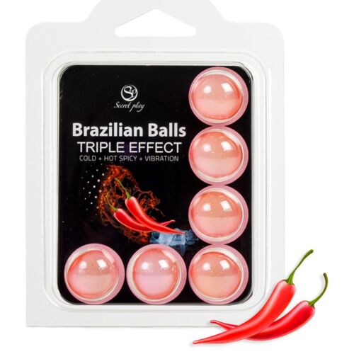 Brazilian Balls SECRETPLAY Set 6 | Triple Effekt
