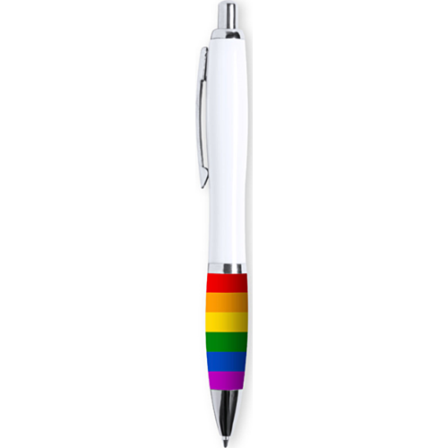 Morsom gjenstand PRIDE LGBT FLAG WHITE BIROS