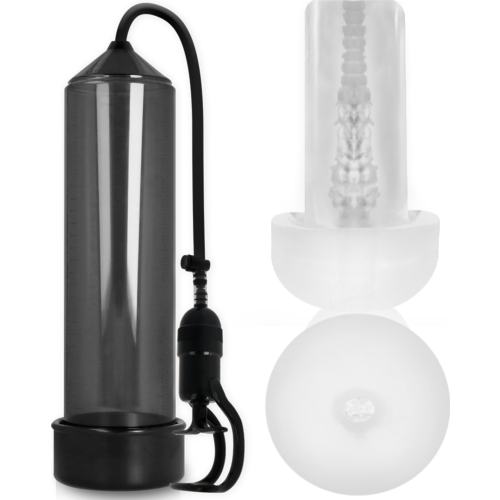Penisforstørringspumpe Pump Addicted RX5 med masturbator