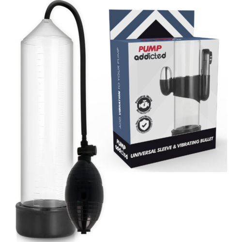 Vibrator PUMP ADDICTED RX3 Gjennomsiktig