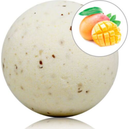 Badbombe Taloka Mango med rosenblader