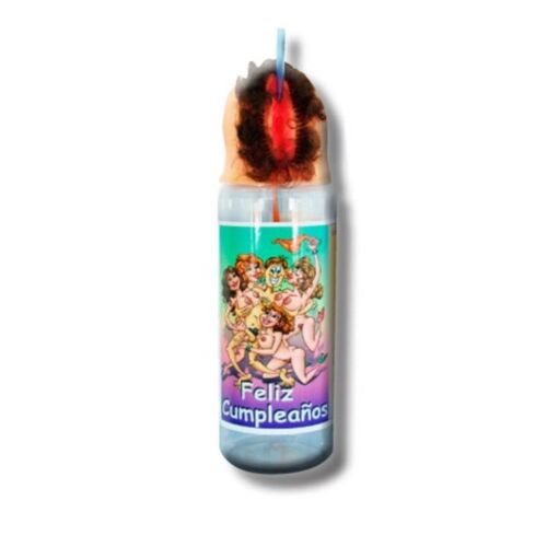 Flaske Diablo Picante Lips - Morsom festdekorasjon