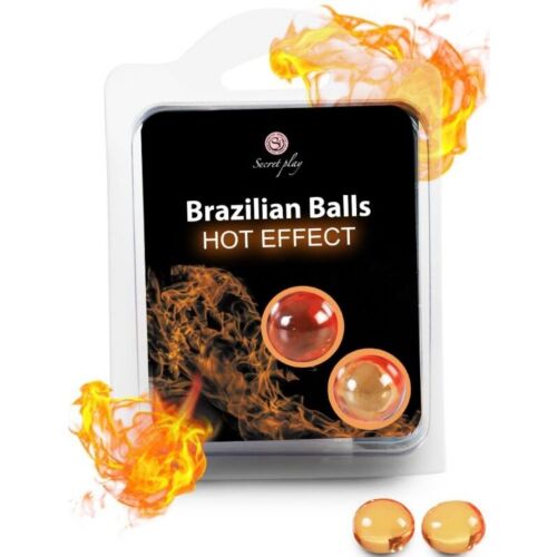 Gleitmiddel SECRETPLAY Brazilian Balls med varmende effekt