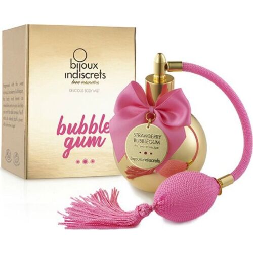 Kroppsspray BIJOUX BUBBLE GUM 100 ML med jordbæraroma
