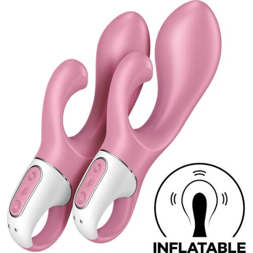 Vibrator SATISFYER AIR PUMP BUNNY 2 oppblåsbar