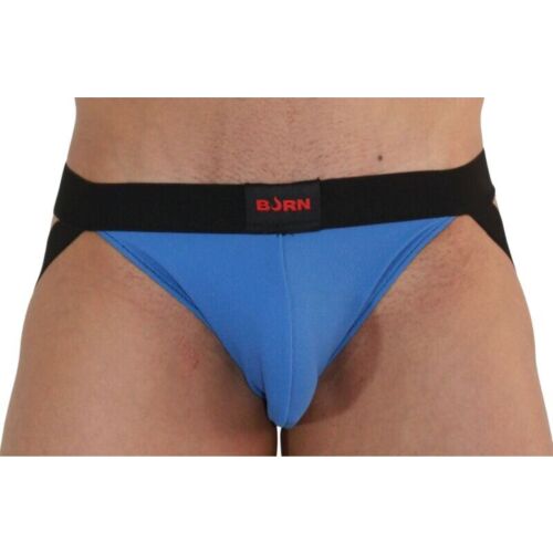 Jockstraps BURN 008 JOCK BLUE / BLACK XL