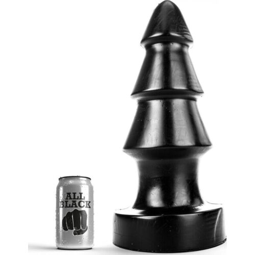 Analplugg ALL BLACK 40 CM - Utfordrende design