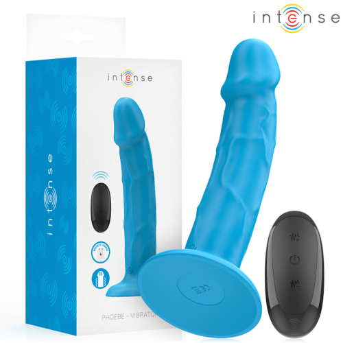 Vibratør INTENSE PHOEBE med fjernkontroll og 10 vibrationer