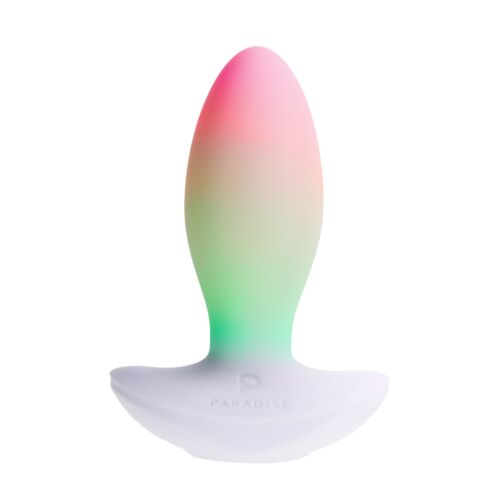 Vibratør Paradise Pleasure The Plug med RGB-belysning