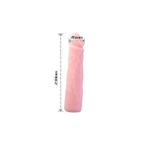 Dildo BAILE Realistik Silikon 23 cm