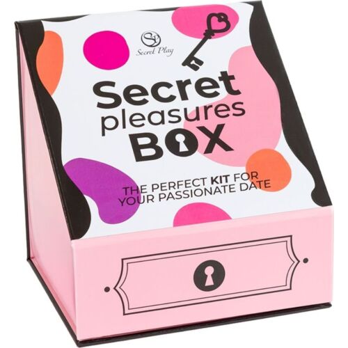 Spill for par SECRETPLAY Pleasures Box med vibrator og terning
