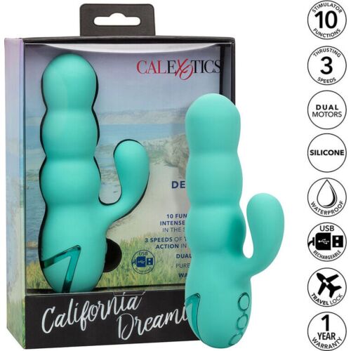 Rabbit Vibrator CALEXOTICS Del Mar Diva med dobbelt stimulering