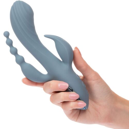Rabbit vibrator CALEXOTICS Triple Ecstasy med kraftig stimulering