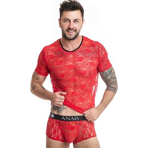T-skjorte ANAIS MEN BRAVE med floral utskrift