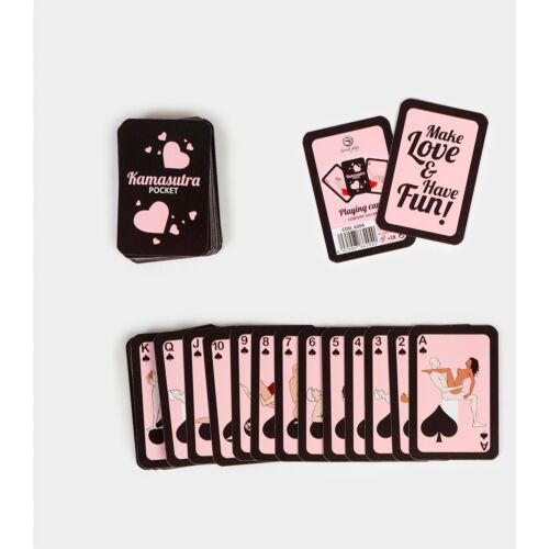 Kortspill SECRETPLAY Pocket Kamasutra