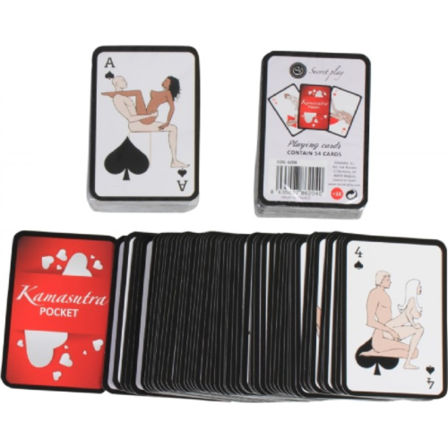 Kortspill SECRETPLAY Pocket Kamasutra