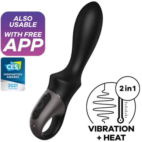 Anal vibrator SATISFYER Heat Climax med appkontroll