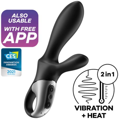 Anal vibrator Satisfyer Heat Climax+ med varmestimulering