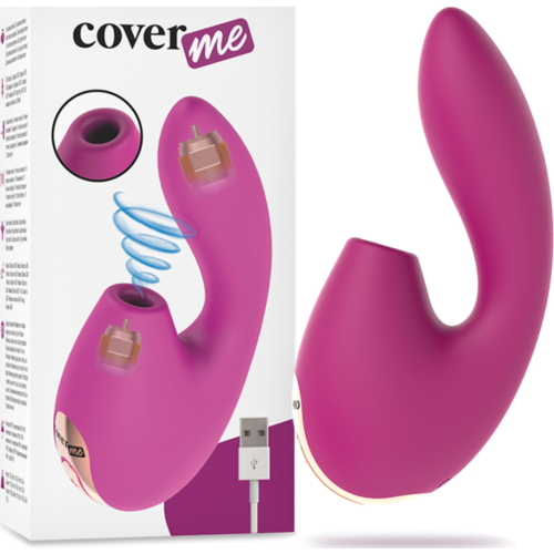 Stimulator COVERME - Klitorissuger og G-punkt vibrasjon