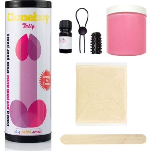 Dildo CLONEBOY Tulip intensiv rosa