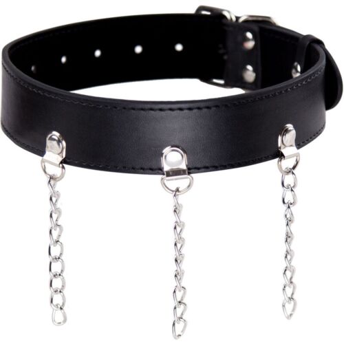Bondage Halskjede OHMAMA FETISH med Ringer
