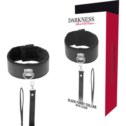 Halsbånd DARKNESS BONDAGE med titan kjede