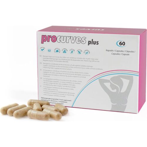 Brystforstørrelseskapsler 500COSMETICS Procurves Plus