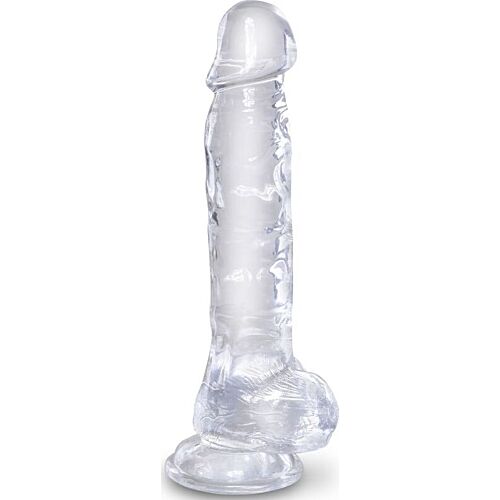 Realistisk penis KING COCK 16.5 CM med sugekopp