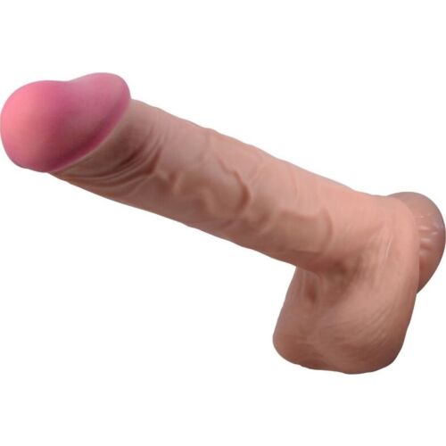 Dildo Pretty Love Sliding Skin 26 cm med sugebase