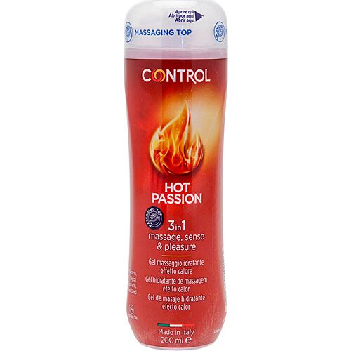 Gelekstrakt Control Hot Passion 3 i 1 med oppvarming